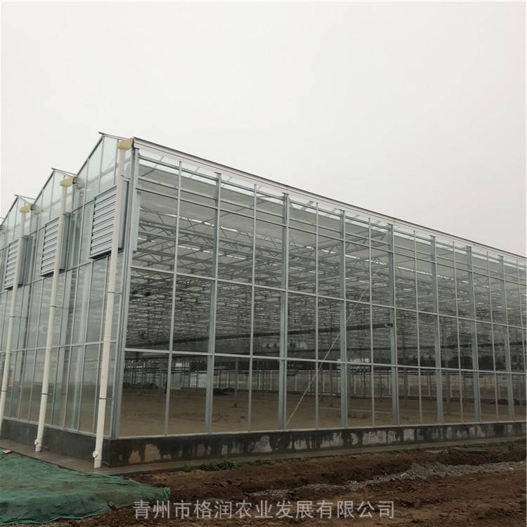 小型玻璃温室图片 西安玻璃温室大棚制作 玻璃温室大棚建造厂家 植物工厂玻璃温室